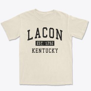 Lacon Kentucky Classic Established Premium Heavyweight T-shirt