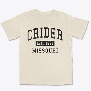 Crider Missouri Classic Established Premium Heavyweight T-shirt
