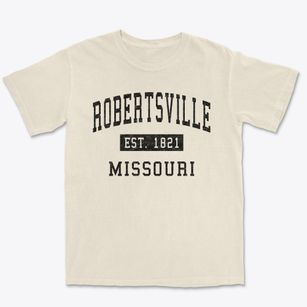 Robertsville Missouri Classic Established Premium Heavyweight T-shirt