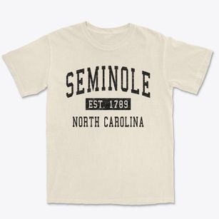 Seminole North Carolina Classic Established Premium Heavyweight T-shirt