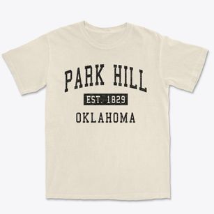 Park Hill Oklahoma Classic Established Premium Heavyweight T-shirt