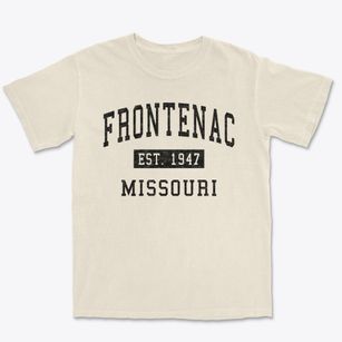 Frontenac Missouri Classic Established Premium Heavyweight T-shirt