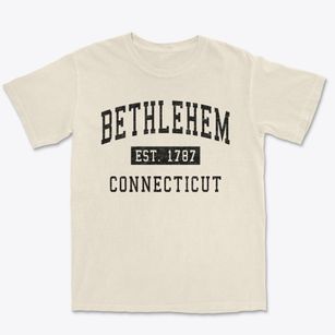 Bethlehem Connecticut Classic Established Premium Heavyweight T-shirt