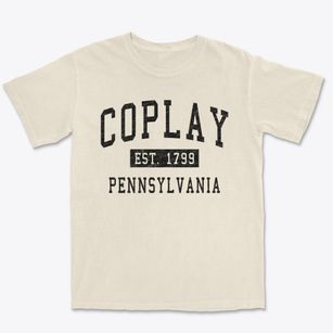 Coplay Pennsylvania Classic Established Premium Heavyweight T-shirt