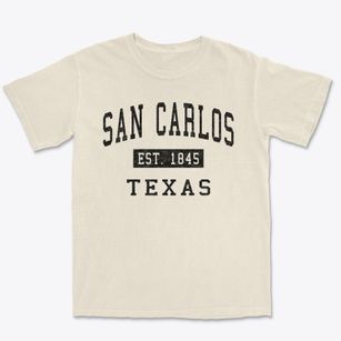San Carlos Texas Classic Established Premium Heavyweight T-shirt