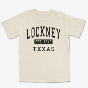 Lockney Texas Classic Established Premium Heavyweight T-shirt