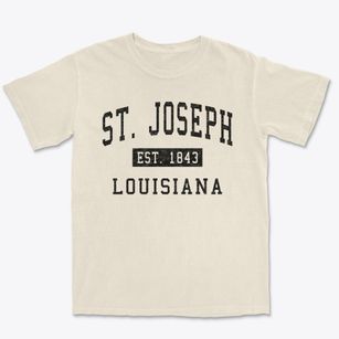St. Joseph Louisiana Classic Established Premium Heavyweight T-shirt