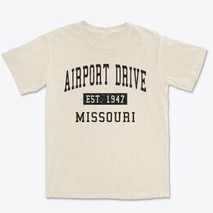Airport Drive Missouri Classic Established Premium Heavyweight T-shirt