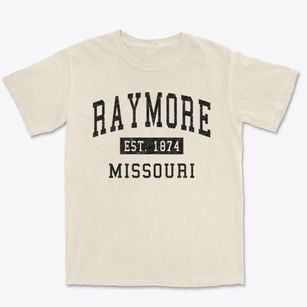 Raymore Missouri Classic Established Premium Heavyweight T-shirt