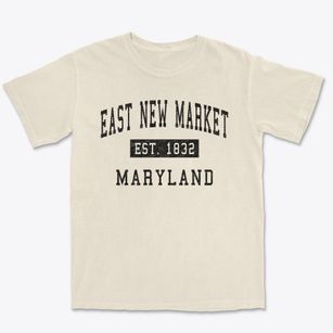 East New Market Maryland Classic Established Premium Heavyweight T-shirt