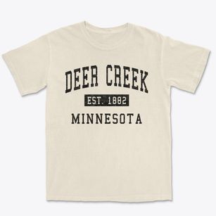 Deer Creek Minnesota Classic Established Premium Heavyweight T-shirt