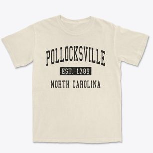 Pollocksville North Carolina Classic Established Premium Heavyweight T-shirt