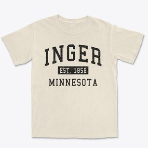 Inger Minnesota Classic Established Premium Heavyweight T-shirt