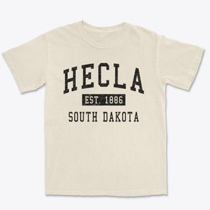 Hecla South Dakota Classic Established Premium Heavyweight T-shirt