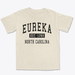 Eureka North Carolina Classic Established Premium Heavyweight T-shirt