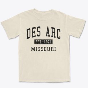 Des Arc Missouri Classic Established Premium Heavyweight T-shirt