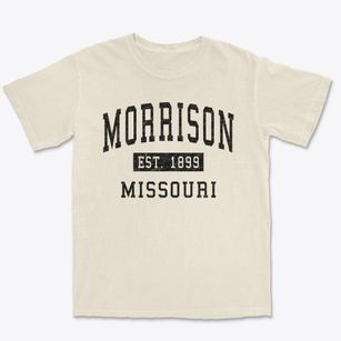 Morrison Missouri Classic Established Premium Heavyweight T-shirt