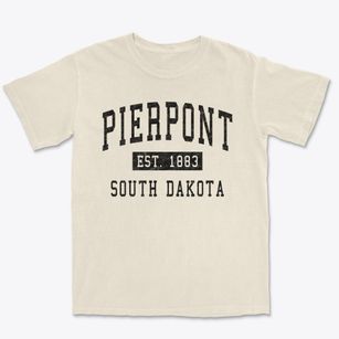 Pierpont South Dakota Classic Established Premium Heavyweight T-shirt