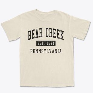 Bear Creek Pennsylvania Classic Established Premium Heavyweight T-shirt