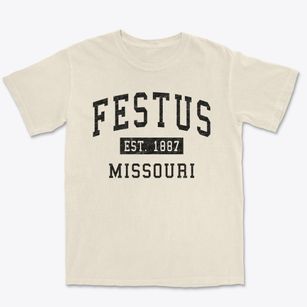 Festus Missouri Classic Established Premium Heavyweight T-shirt