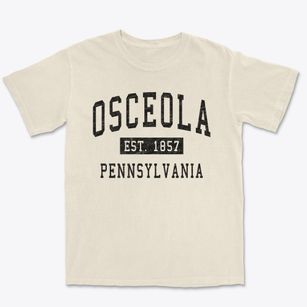 Osceola Pennsylvania Classic Established Premium Heavyweight T-shirt