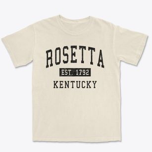 Rosetta Kentucky Classic Established Premium Heavyweight T-shirt