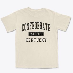 Confederate Kentucky Classic Established Premium Heavyweight T-shirt