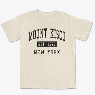 Mount Kisco New York Classic Established Premium Heavyweight T-shirt