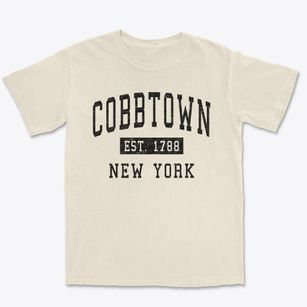 Cobbtown New York Classic Established Premium Heavyweight T-shirt