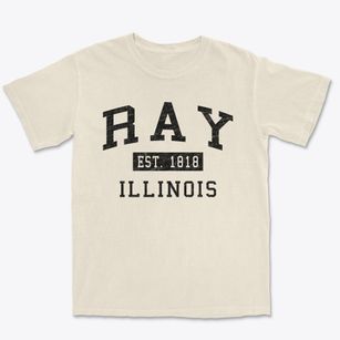 Ray Illinois Classic Established Premium Heavyweight T-shirt