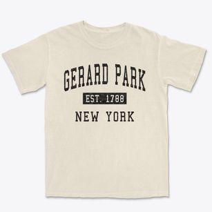Gerard Park New York Classic Established Premium Heavyweight T-shirt