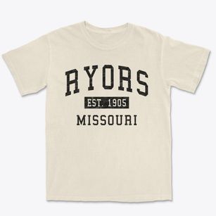 Ryors Missouri Classic Established Premium Heavyweight T-shirt