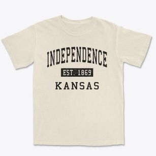 Independence Kansas Classic Established Premium Heavyweight T-shirt