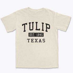 Tulip Texas Classic Established Premium Heavyweight T-shirt