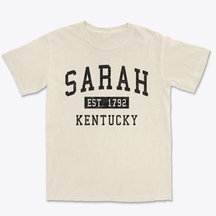 Sarah Kentucky Classic Established Premium Heavyweight T-shirt