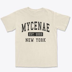 Mycenae New York Classic Established Premium Heavyweight T-shirt