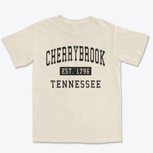 Cherrybrook Tennessee Classic Established Premium Heavyweight T-shirt