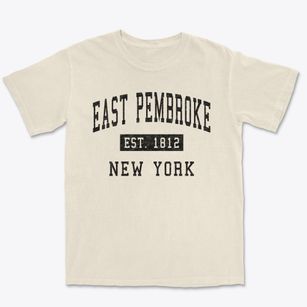 East Pembroke New York Classic Established Premium Heavyweight T-shirt