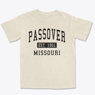 Passover Missouri Classic Established Premium Heavyweight T-shirt