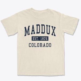 Maddux Colorado Classic Established Premium Heavyweight T-shirt