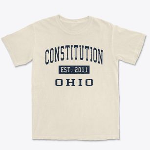 Constitution Ohio Classic Established Premium Heavyweight T-shirt