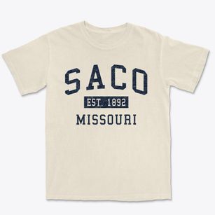Saco Missouri Classic Established Premium Heavyweight T-shirt