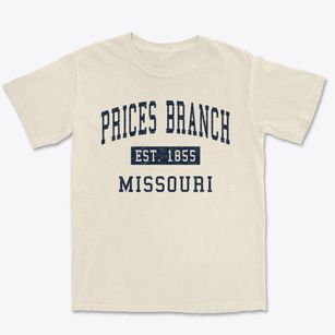 Prices Branch Missouri Classic Established Premium Heavyweight T-shirt
