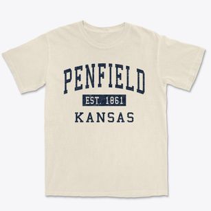 Penfield Kansas Classic Established Premium Heavyweight T-shirt
