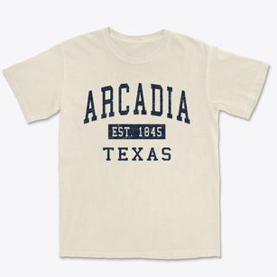 Arcadia Texas Classic Established Premium Heavyweight T-shirt