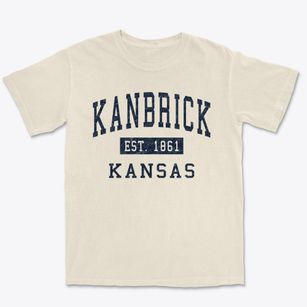 Kanbrick Kansas Classic Established Premium Heavyweight T-shirt
