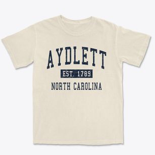 Aydlett North Carolina Classic Established Premium Heavyweight T-shirt