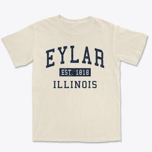 Eylar Illinois Classic Established Premium Heavyweight T-shirt