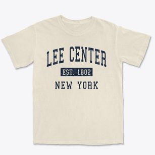 Lee Center New York Classic Established Premium Heavyweight T-shirt