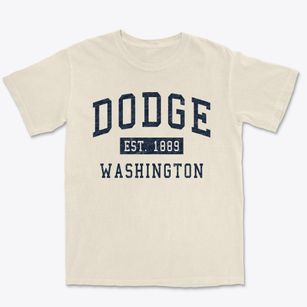 Dodge Washington Classic Established Premium Heavyweight T-shirt